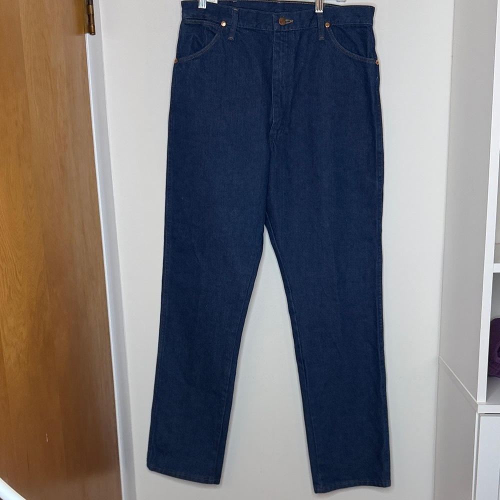 Wrangler Cowboy Cut Slim Fit Jeans Rodeo, Western, Line Dancing Closet Staple - Picture 7 of 16